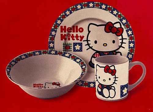 Kinder frühstück set hello - -,
