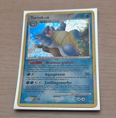 Pokémon tcg turtok holo - pokémon, 2/127