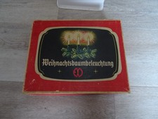 DDR Lichterkette 70iger J., 10  Leuchten, 7 cm, volle Funktion, toll, OVP