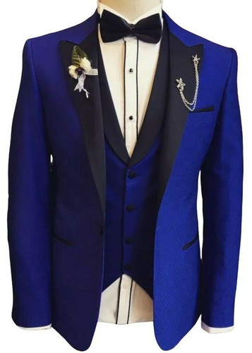 Royal blau teile smoking - blau,