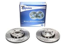 TA Technix Sport Bremsscheiben Satz VA für Audi 100200 Typ 44, Quattro Typ 85