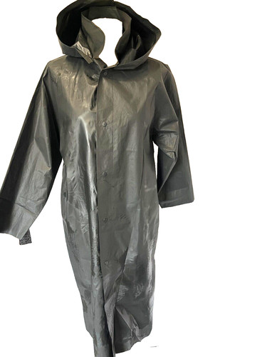 Pvc regenmantel gr s - ,