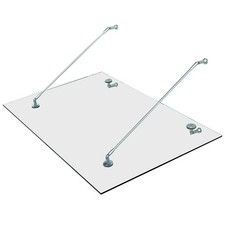 Glasvordach Türvordach