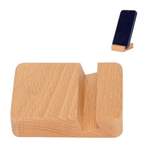Handyhalterung aus holz - aus,