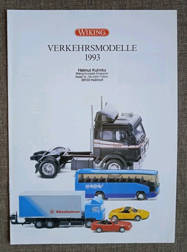 Wiking automodelle prospekt - wiking,