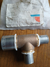 Concept Roth   RP T-Stück° ,32 x 20 x 20 mm. rotguß, Verbundsystem,System Rohr