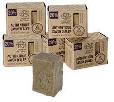 5x Alepposeife Alepeo Soap