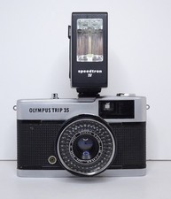 OLYMPUS Trip 35 analoge Retro-Kleinbildkamera. Getestet. Bitte Lesen