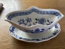 Hutschenreuther Geschirr Sauciere Soßenterrine Maria Theresia Zwiebelmuster