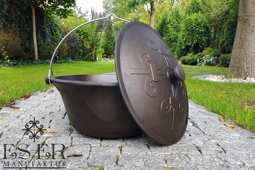 Ungarischer gulaschkessel aus - ungarischer,