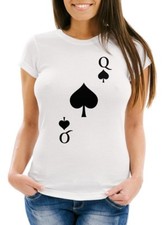 Damen T-Shirt Kartenspiel