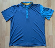 Scott Poloshirt Radshirt Radtrikot Cycling Radfahren petrol-gelb XXL
