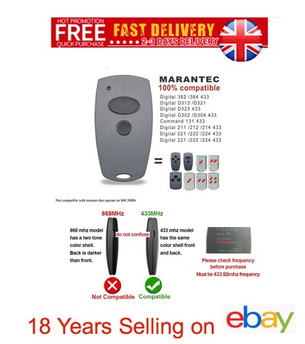 Marantec fernbedienung 382 - marantec,