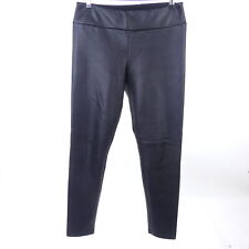 CALZEDONIA Leggings Coated Schwarz Gr. XL