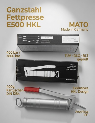 Ganzstahl fettpresse e500 - 💡ganzstahl,