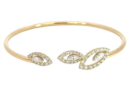 Armreif 750 gelbgold mit - armreif,