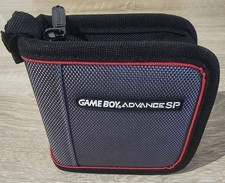 Original Nintendo Gameboy Advance SP Tasche Grau Schutz Case Etui GBA