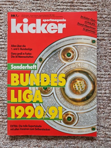 Kicker sonderheft bundesliga - sonderheft,