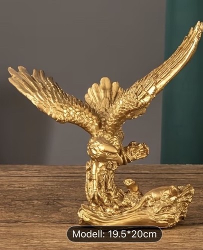Adler statue gold kraft - statue, –