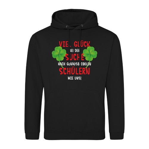 Unisex hoodie glück - unisex, suche