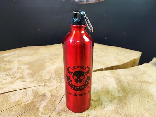 Benzinflasche aluminium 800ml - aluminium,