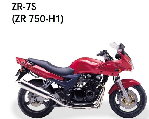 Kawasaki motorrad 7s - kawasaki, zr-7s