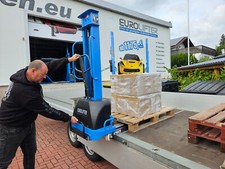 Selbstverlader Mitnahme Stapler Hochhubwagen Elektrisch Gabelstapler Mini 1000Kg