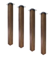 4x Tischbeine Holz 5x5 cm
