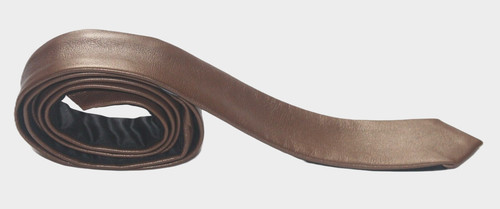 Leder krawatte tie nappaleder - leder,