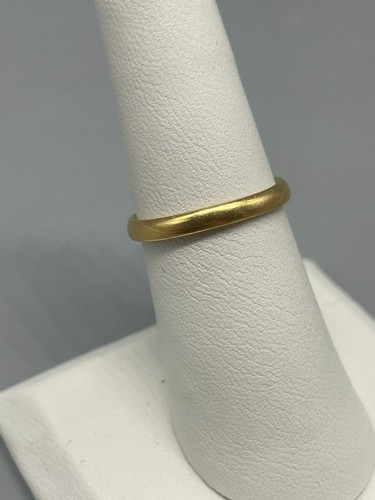 Gelbgold bandring größe 25 - bandring, 6,25