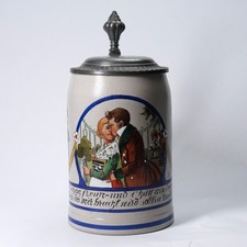 Jugendstil bierkrug franz - 1/2l,