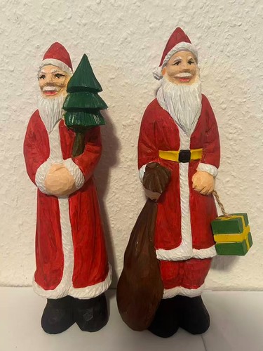 Handgeschnitzte weihnachtsmann - handgeschnitzte,