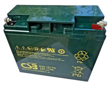 2  Stück !!! CSB Batterie EVX12170 Blei Akku 12V 17Ah B1 Pb