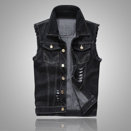 Herren jeans weste - herren, mantel