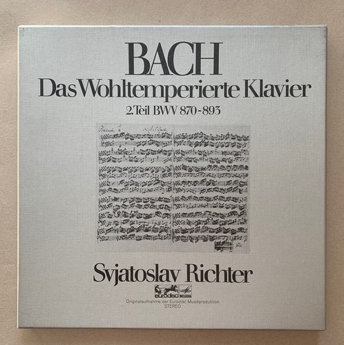 Bach das wohltemperierte - das,