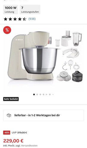 Küchenmaschine serie - serie, 4