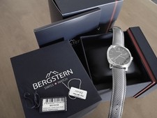 Bergstern Herren Armbanduhr Swiss Made Saphirglas Edelstahl 42mm ohne Datum