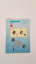 Playmobil NUR Bauplan Bauanleitung 4495 Beschreibung für Bauernhof Anhänger KL