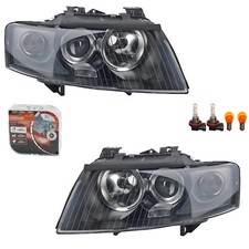 Scheinwerfer + Osram Night Breaker Laser passend für Audi A4 Cabrio 8H H7/H9 L+R