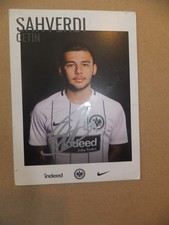 AUTOGRAMMKARTE - SAHVERDI
