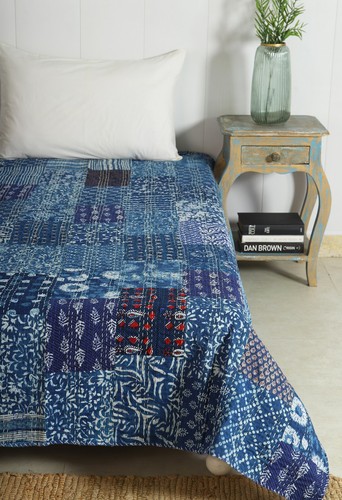 Indische kantha decke - indische,