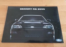 Ford Escort RS 2000 - PROSPEKT (August 1991)