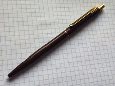 Kugelschreiber Montblanc SlimLine Slim Line SL  Serie Braun Brown 1980 