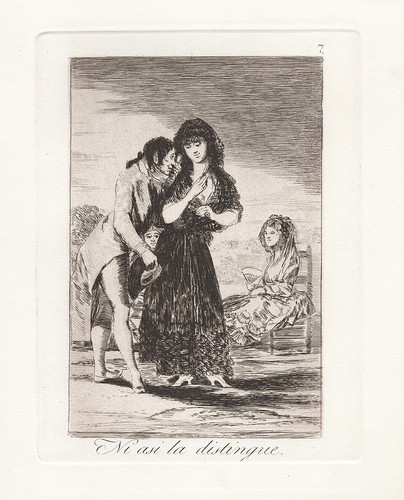 Francisco goya plate from - goya, 7