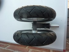 Vorderräder mit Luftreifen für Maxi Cosi Mura 3 Blende: schwarz, 2Stck