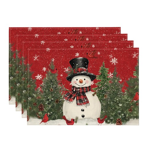 Weihnachten platzsets - weihnachten,