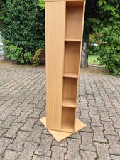 DVD Bücher Konsolenspiele Rondell Regal Buche Massiv