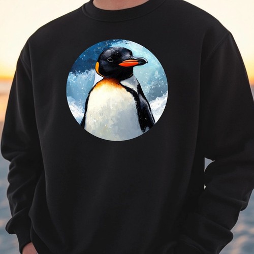 Pinguin porträt sweatshirt - porträt,