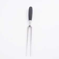 WMF Fleischgabel Aufschnittgabel 29,5 cm gesamt / 14 cm Spitze schwarz Stahl