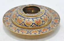 Antik Messing Rund Ash Tablett